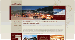 Desktop Screenshot of pension-walther.de